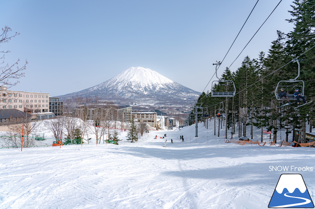 ニセコ東急グラン・ヒラフ｜例年よりも少し早い気もしますが...。最高に気持ちの良い『春のニセコ』シーズン到来(*^^)v